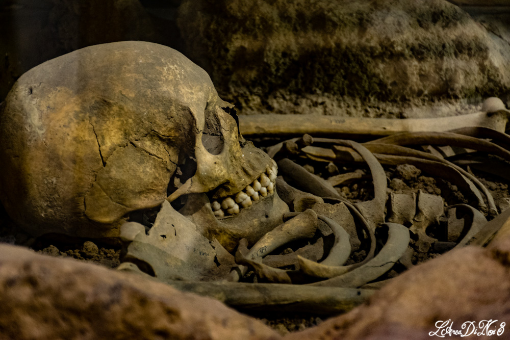 Volterra scheletro romano