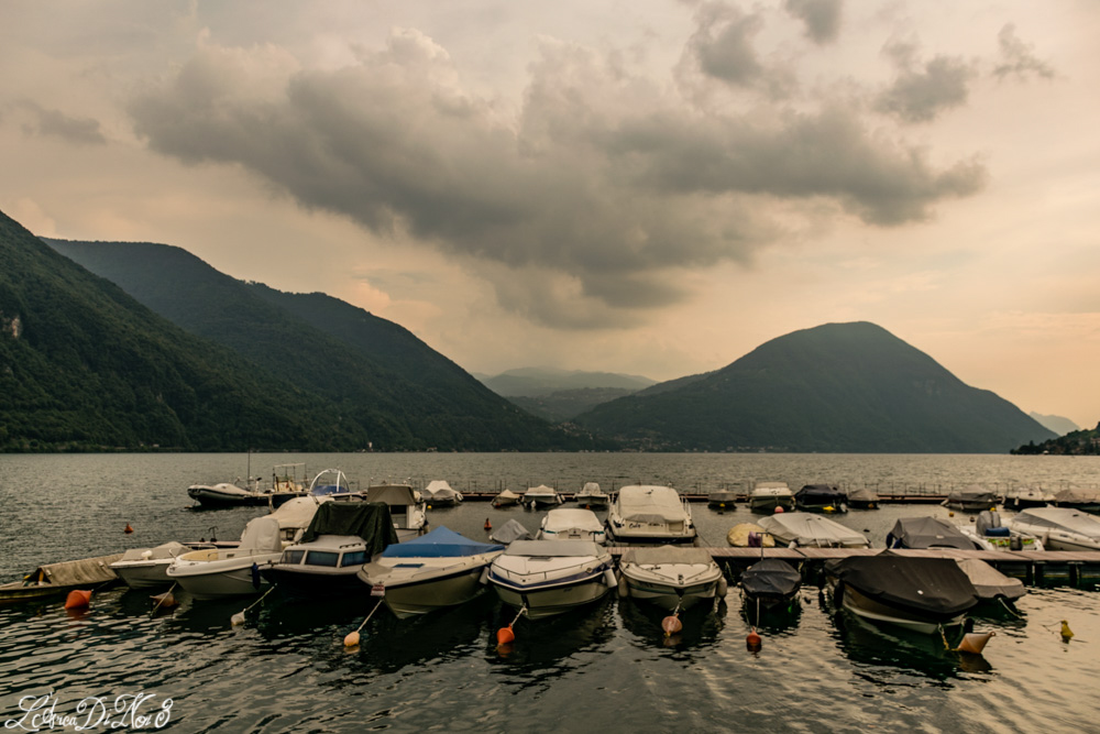 Lago di Lugano Porlezza porto