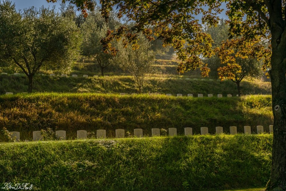 Gradara war cemetery tombe