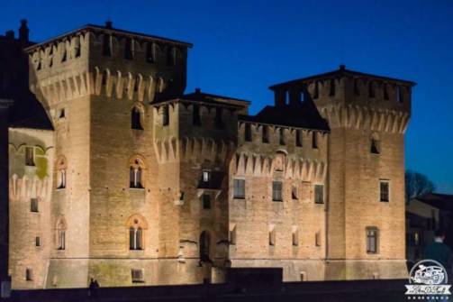 Mantova Castello San Giorgio sera