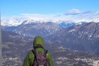 Vista panoramica dal Monte Linzone