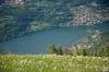 Panorama dai Colli di San Fermo sul lago di Endine